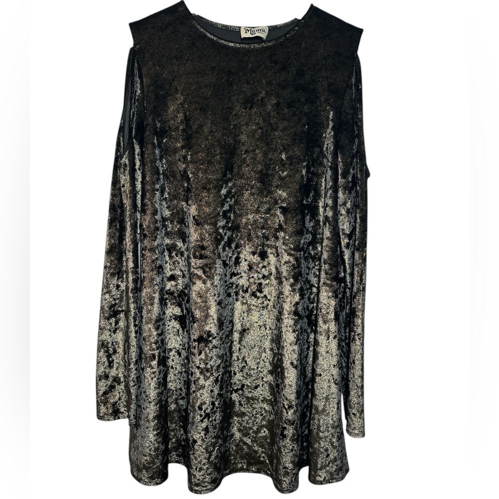 Show Me Your Mumu Velvet Teddy Mini Dress - Picture 2 of 6